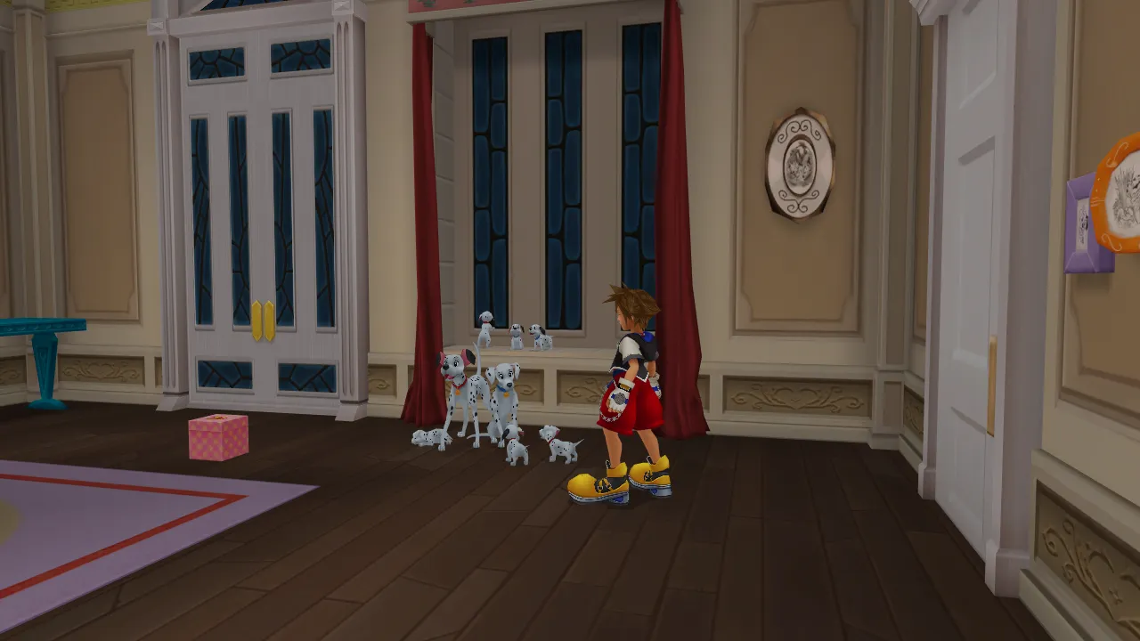 Traverse Town Piano Room Puppies